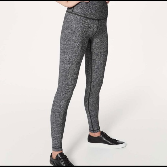 Lululemon Heather Gray Legging - Picture 1 of 3